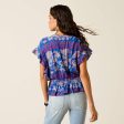 Ariat Cortez LS Top Candelia Print Supply