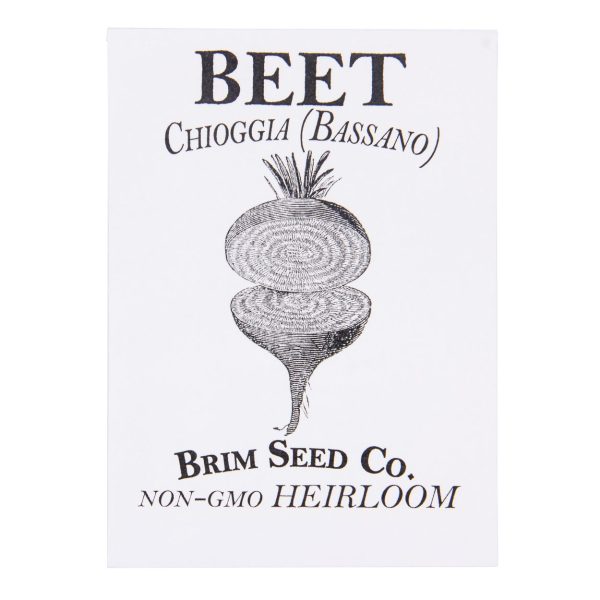 Brim Seed Co. - Chioggia Bassano Beet Heirloom Seed Supply