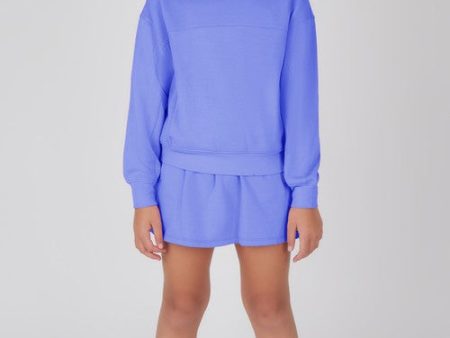 Girls Baja Blue  Hannah  Skort Pullover Set Fashion