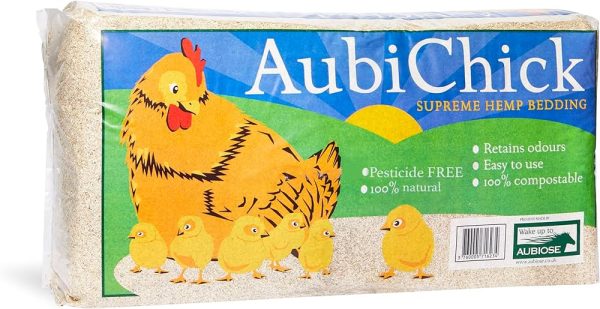 AubiChick Supreme Hemp Bedding 22lb Online Hot Sale