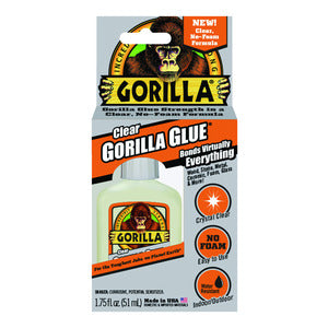 Gorilla - Clear Gorilla Glue, Bonds Virtually Everything 1.75 fl oz For Cheap