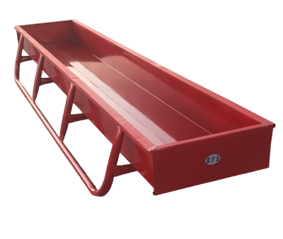 Metro Feed Bunk All Metal Red 10Ft Discount