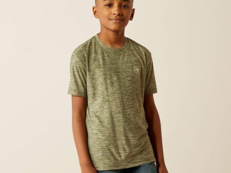 Ariat Boy s Bark Camo Charger Tee Fashion