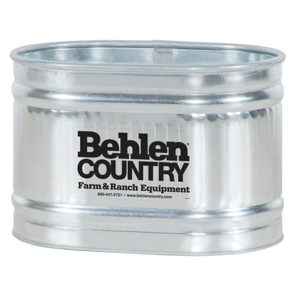 Behlen 2x2x3 Galvanized Round End Tank Online