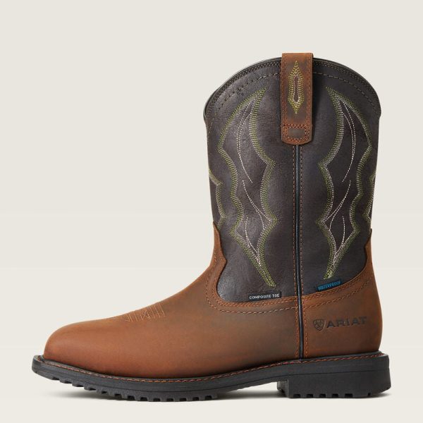 Ariat Men s Rigtek H2O Brown Black Online