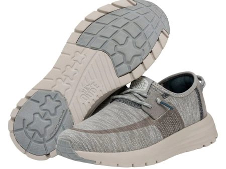 Hey Dude Women s Sirocco Dual Knit Grey Supply