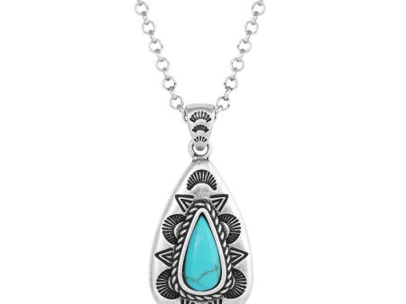 Montana Silversmith Ways of the West Turquoise Necklace Discount