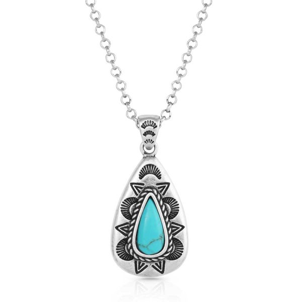 Montana Silversmith Ways of the West Turquoise Necklace Discount