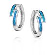 Montana Silversmith Subtle Enchantment Opal Hoop Earrings Fashion