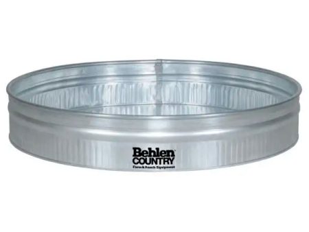 Behlen 6′ Shallow Galvanized Round Tank Online Hot Sale