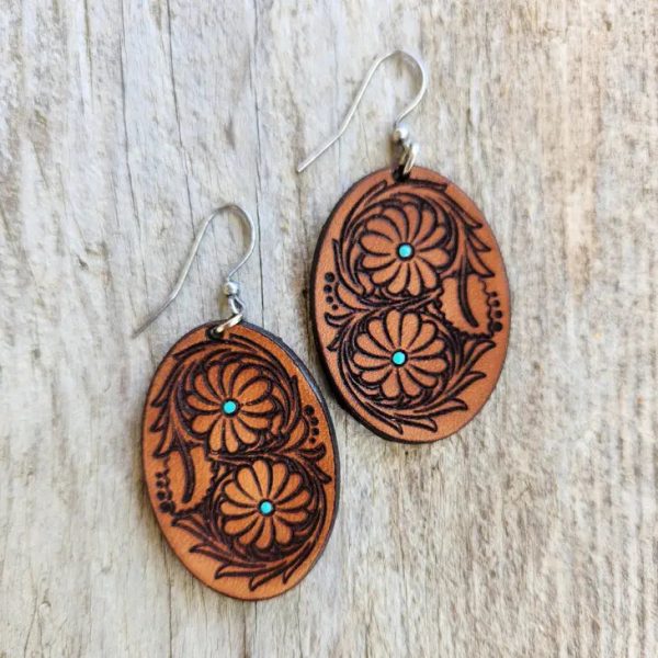 Cocklebur  Laura  Handmade Western Earring Sale