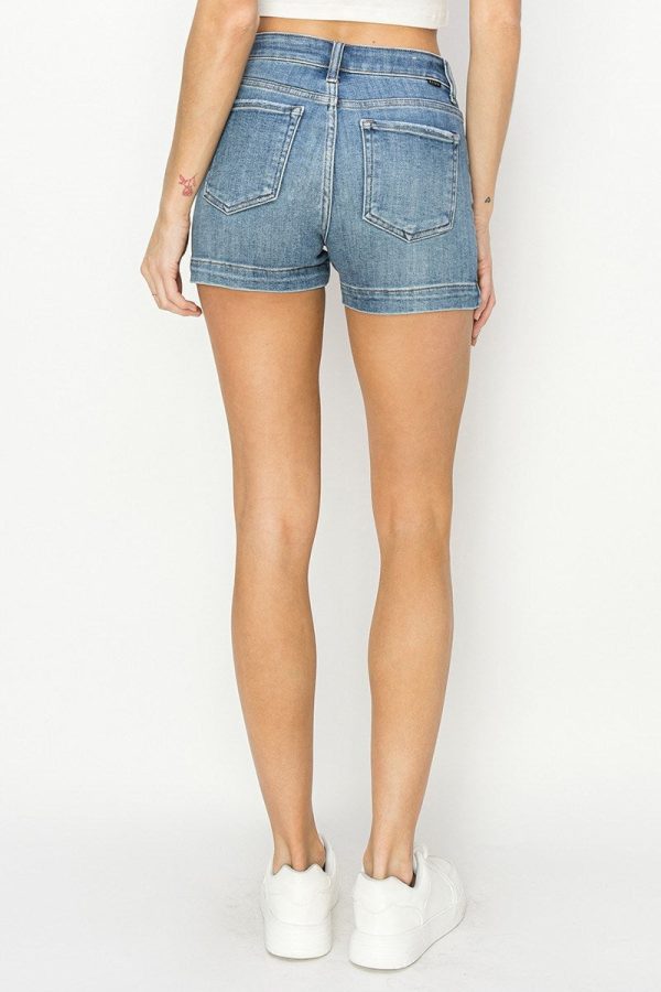 Risen Jessica High Rise Slit Short Cheap