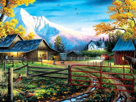 SunsOut - Western Lifestyle Puzzle 550 pc Online Hot Sale