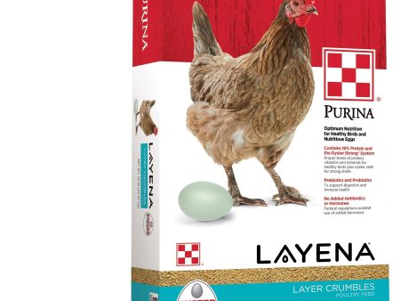 Purina® Layena® Crumbles Chicken Food 50lb For Cheap