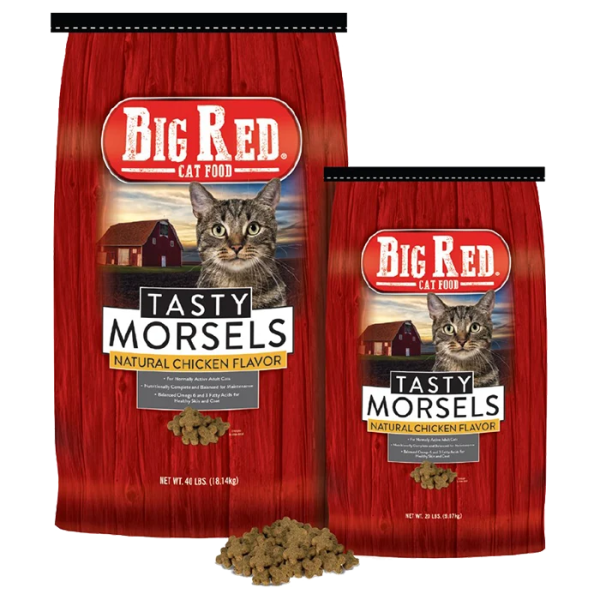 Black Gold Big Red® Tasty Morsels Cat Food 20lb on Sale