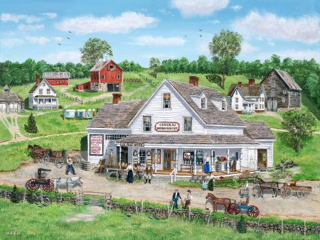 1118 Rural Commerce 500 pc Puzzle Online