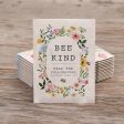 Bentley Seed Co. - Bee Kind Help Pollinators Kraft Bee Flower Mix Seed Packets For Discount