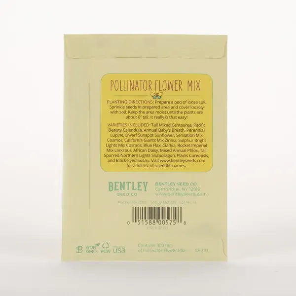 Bentley Seed Co. - Help Pollinators Wildflower Seed Packets Online