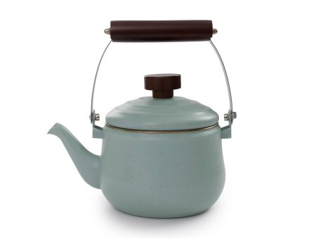 Barebones - Enamel Mint Teapot Online Hot Sale