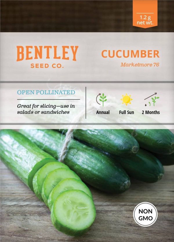 Bentley Seed Co. - Cucumber Marketmore 76 Online Sale