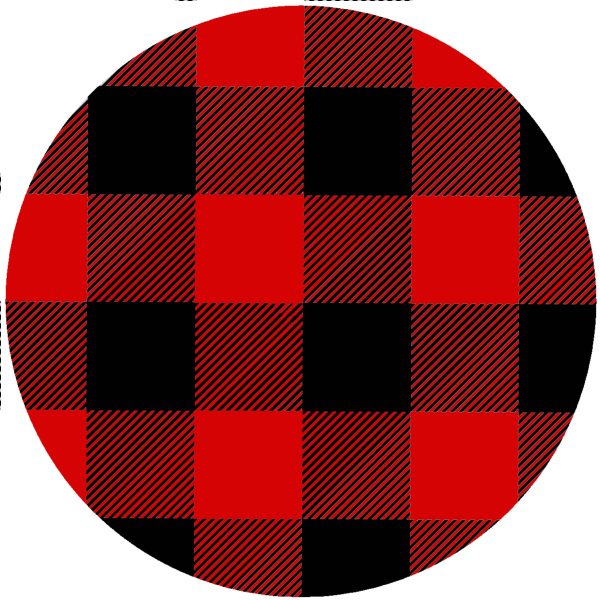 AL Black & Red Buffalo Plaid Cheap