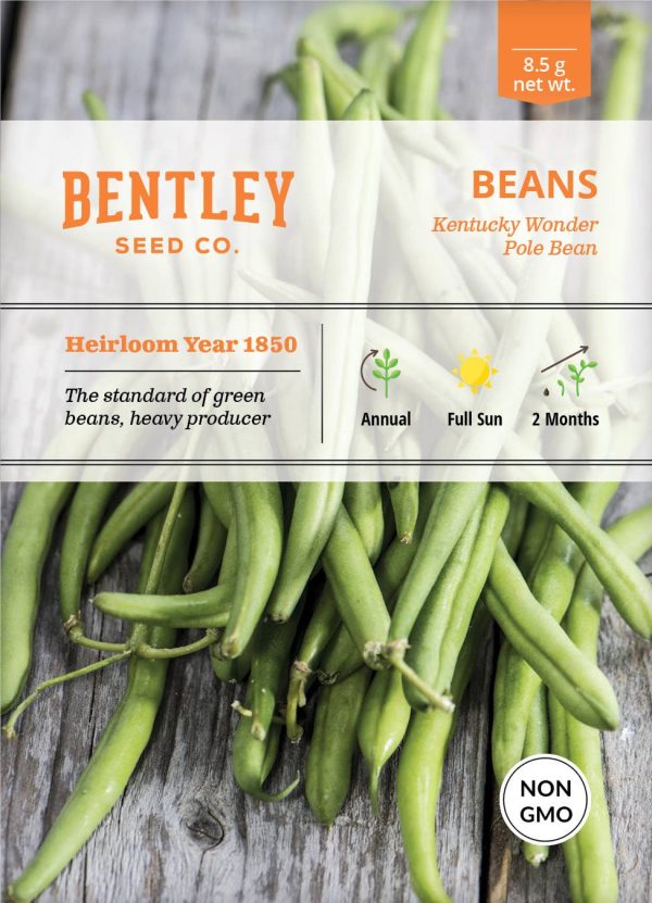 Bentley Seed Co. - Bean Kentucky Wonder (Green Pole) For Discount